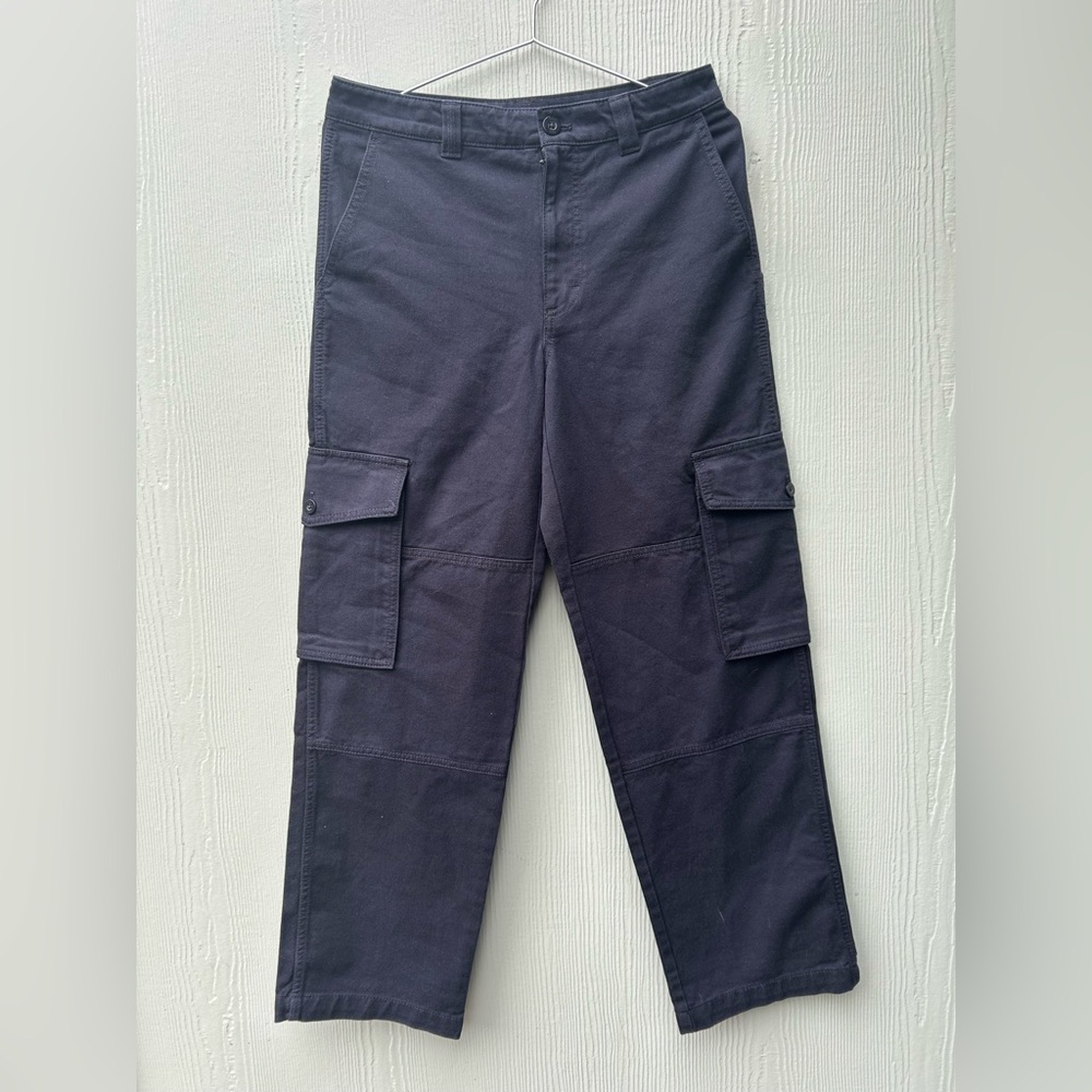 TNA Black Cargo Pants with Durable Design